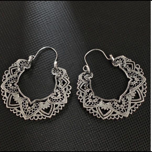 3/$30 Silver Boho Earrings - Picture 3 of 7